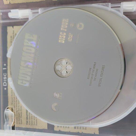 Gunsmoke DVD: The Twelfth Season, Vol. 1 2016 4-Disc Set - Picture 11 of 13